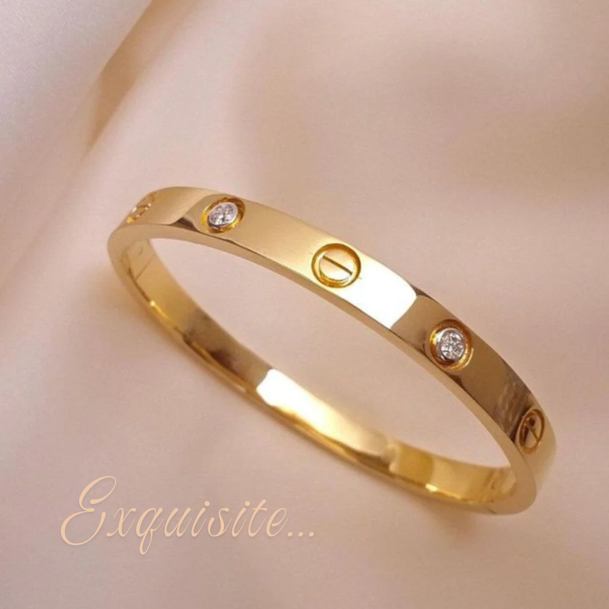 Luxury Screw Design Kada Bracelet