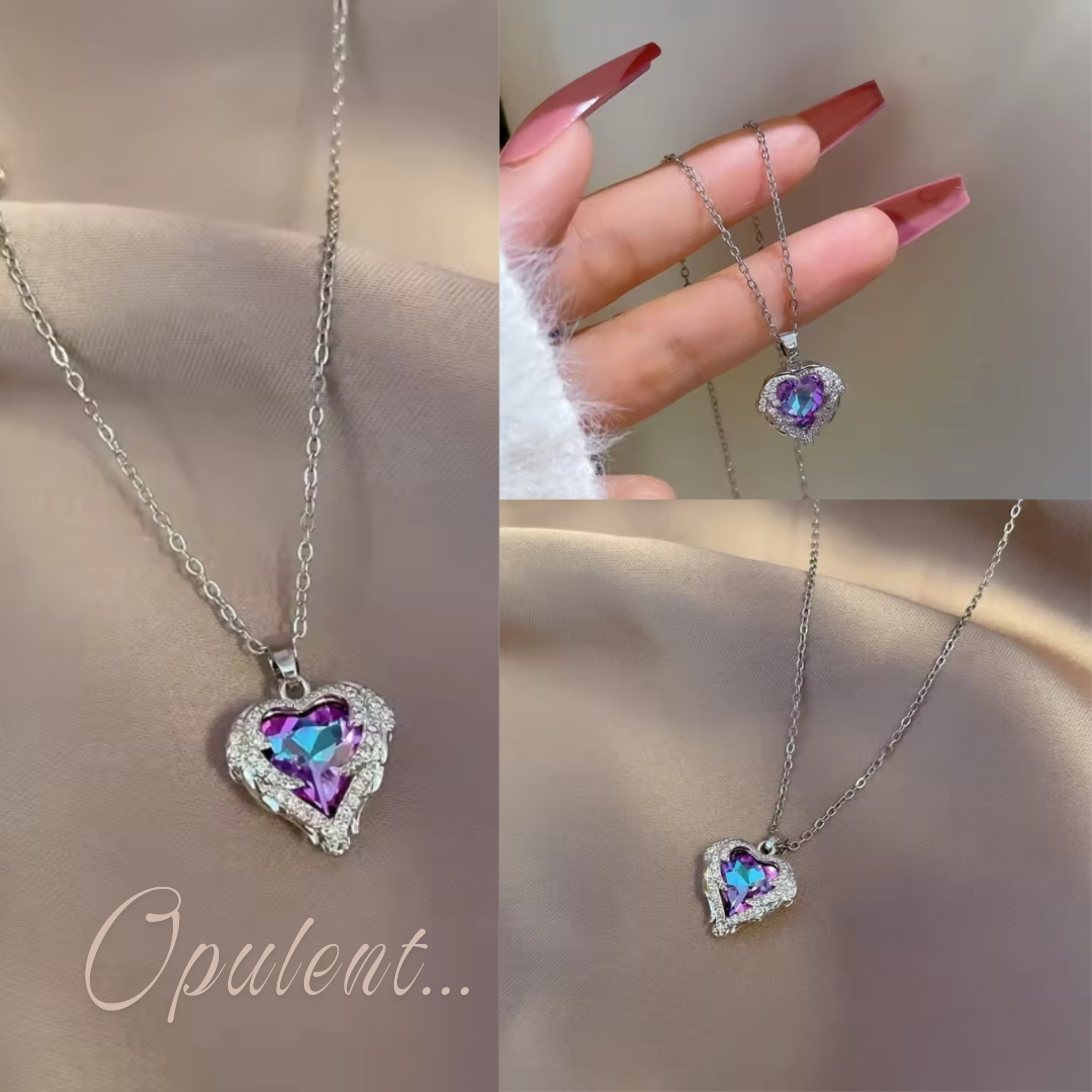 Mystic Heart Shine Necklace
