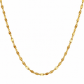 Elegant Gold-Tone Link Chain Necklace for Women | Minimalist Artificial Jewellery