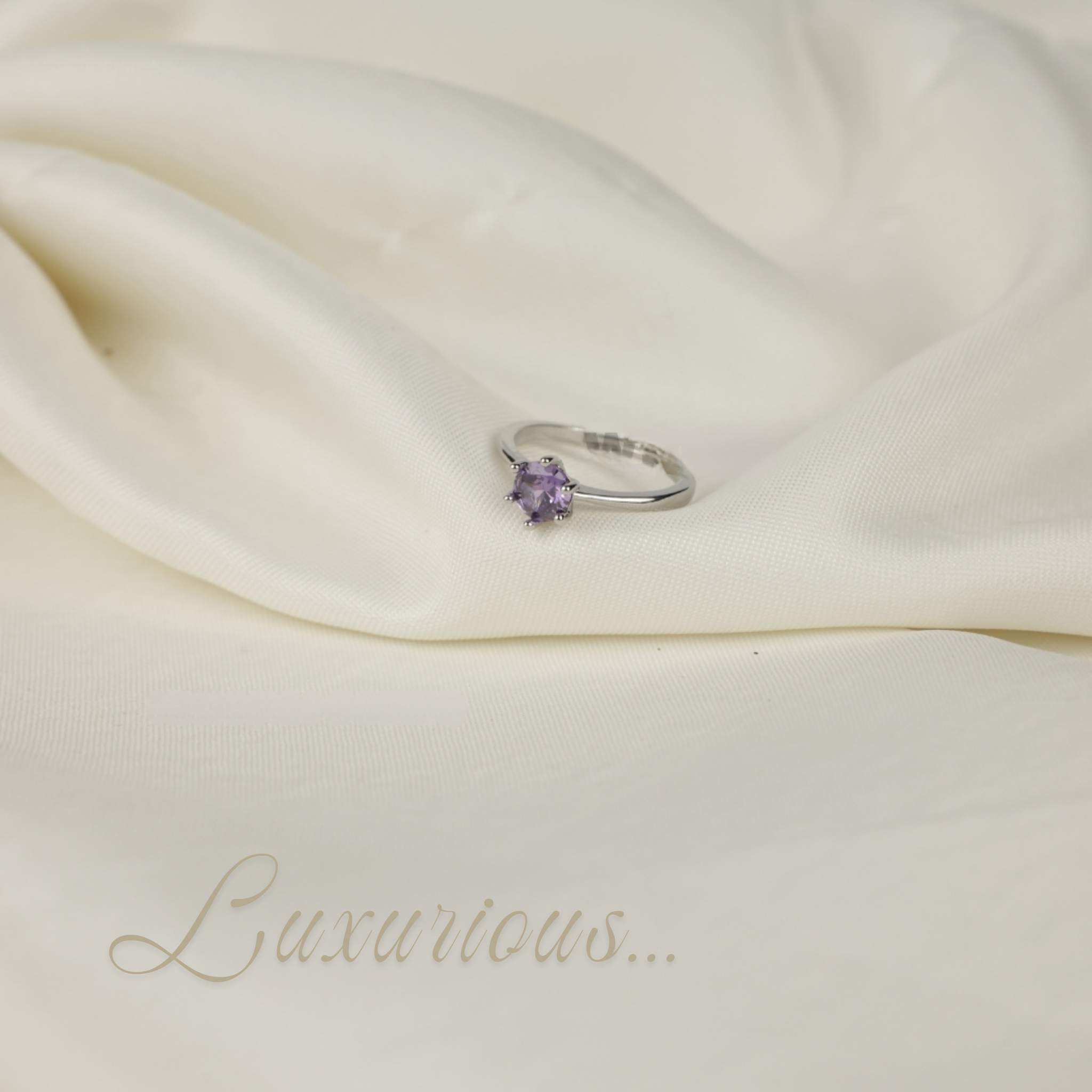 Sparkling Butterfly Bloom Adjustable Ring