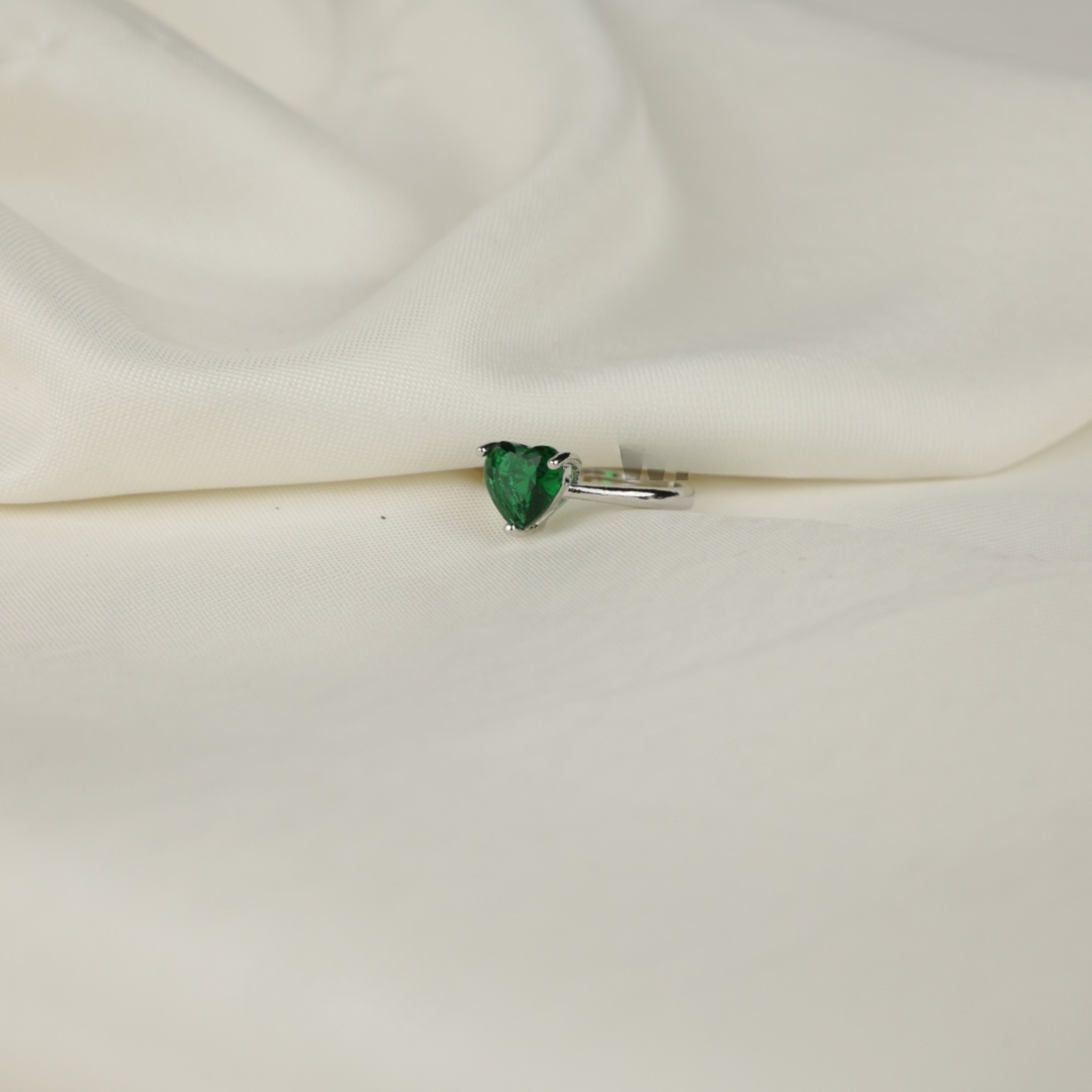Sparkling Butterfly Bloom Adjustable Ring