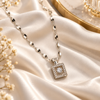Elegant Pearl Layered Necklace Set for Women – Gold-Tone Artificial Jewellery